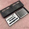 Black Double Layers Lash Clusters Wholesale